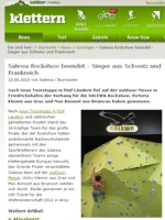 Salewa Rockshow Finale auf klettern.de